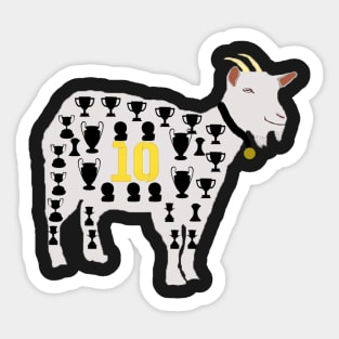 Messi "the GOAT" Sticker